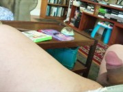Cumshot in my Denim Skirt (Clip)