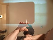 POV - Humillación extrema. Escupir, cenicero humano, pies.