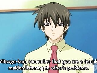 I suck him off and that guy screws me in the midst of class - Uncensored Manga [SUBTITLED]