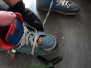 Cum and piss heavy used engelbert strauss s3 boots