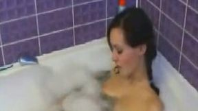 Banging my cute brunette babe after hot tub on cam