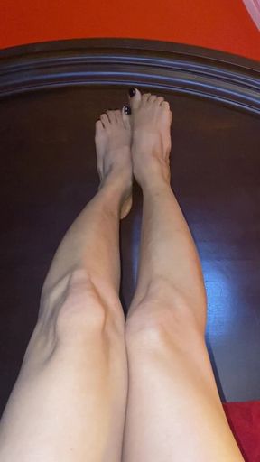 Legs Up in the Air with really sexy feet