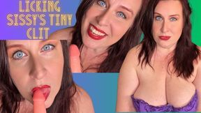 Licking Sissy’s Tiny Clit 720p