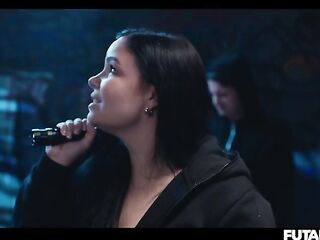 BBW Possesed by Futa T-girl Demon - Overweight Ts Creampies Blonde Babe Lovita Fate