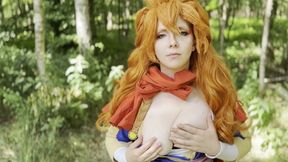 Vermillion Cosplay seduces with wild passion - Black Clover fantasy meets real life
