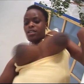 Black Horny Whore Get Fucked by White Big Hard Dick