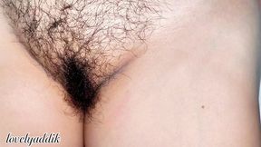 Pregnant girlfriend feeds baby while you devour her hairy snatch