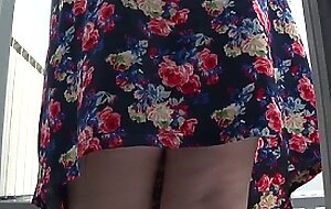 in the public locker room at the pool spying on a mature milf with a juicy ass, big