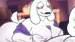 Toriel x Sans - Undertale Goat Milf