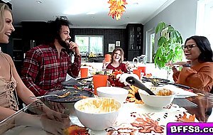 James Angels black cock got three tight cunts of Summer Evelyn