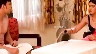 Indian Desi Wife's Hot Affair - Sensual Sex With Husband Friend