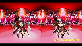 VR180 mmd NoeMari Dance 3d hololive Hentai