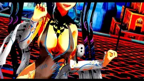 Beautiful Half-Naked Whore Dances & Sings With Naked Pussy In Anime MMD