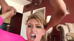 Naughty Blonde PAWG Excitedly Uses Her Anal Toy Before Begging for DP and a Threesome