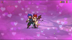 succubus forest [ femdom hentai game ] ep.1 hero masturbate in front of the maid !