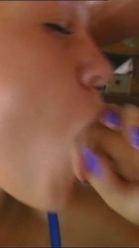 Two Massive Cocks Stretching Tight Little Pussy