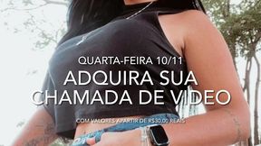 quartou meus amores, adquira sua chamada de video