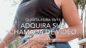 quartou meus amores, adquira sua chamada de video