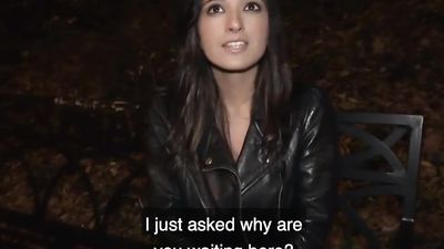 Public Agent Spanish Hotty Pussy Pounded by a Stranger