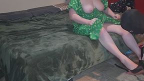 Ginger Red Toe Foot Worship and Fuck