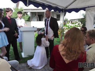 BRIDE4K. This chab told Yep When This babe saw Her Large Booty and Boobs