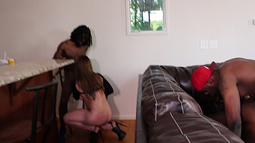 ALL THESE GIRLS ARE FREAKS... PUT THEM IN A ROOM FULL OF MEN AND THEY GET SLUTTY