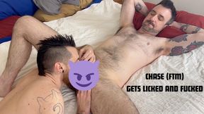 Max and Chase (FTM) oral and fucking