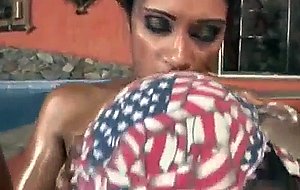 Hot brazil oiled up and fucked