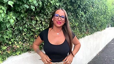 Mila and her glasses come back for sex hard