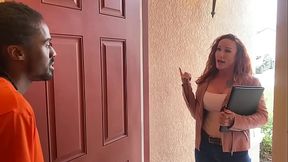 MMF BBC - Interracial Spit Roast, Creampie &amp_ Facial