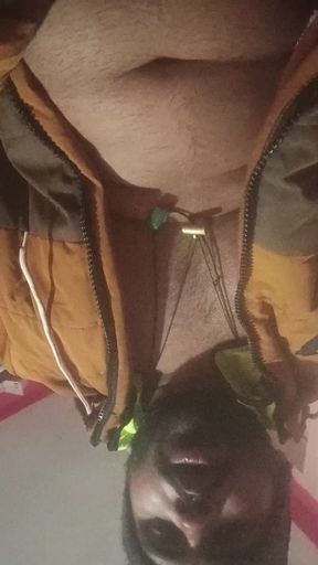 Daily masturbate series - Today I masterbating on my bed at home alone at watching hotty girl fucking hard video