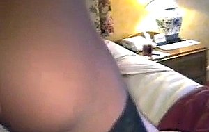 Sexy amateur blonde ts fucks guy anus