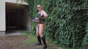 the horny rubber gardener 12 thunder stroke cum shots
