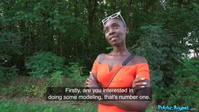 Public Agent - Shaved Head Queen Zaawaadi Loves White Dick