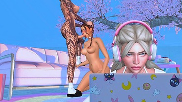 PERVERTED FUTA MISTRESS ARRANGED HARD ANAL SEX AND FACEFUCK WITH STEPSISTER (SIMS + ANIME HENTAI + SFM)