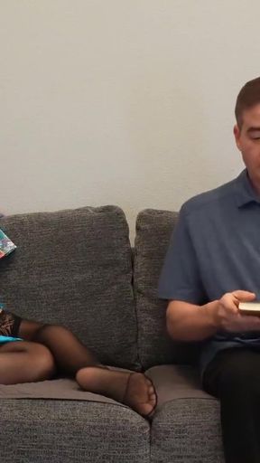 Religious Bible Salesman Spreads More Than The Good Word - THE BLASPHEMIST E12 - MILF STELLA   Clip 1