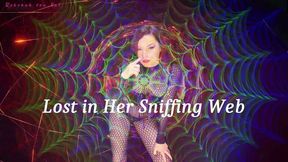 Lost in Her Sniffing Web
