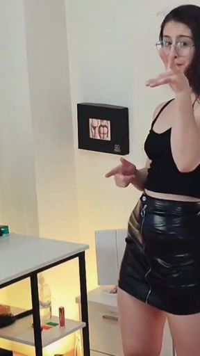 I Don't Want a Short Dick Men Sph Humilation BJ Facial Cum Are You a Loser?? Get This New Video!