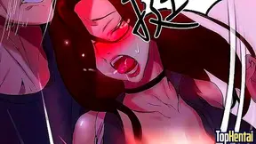 Stepmom Teacher Gets Wild With Stepsisters in Anime PC Room Bang