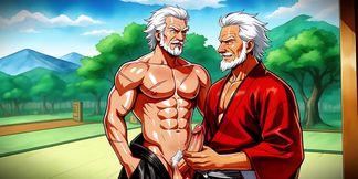 Anime and Manga Inspired Erotic Man Art Set