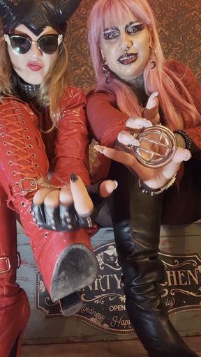 ARAB Goddess Sorcoress is my Guest at Dracula Femdom Castle