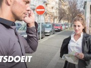 Sexy Czech Silvia Dellai Goes For Hot Sex Abroad With Big Cock Stud - LETSDOEIT