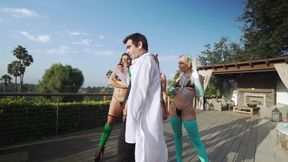 Powerpuff Sluts Fuck the Professor