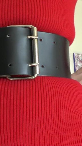 Wide Tight Belts Part 77 Lady Victoria Valente