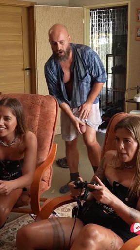 BDSM Twins Unleashed (Redneck John)   Clip 1