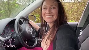 My Best Friends Cheating Milf Stepmom Couldnt Resist Fucking Me Right There In Her Car