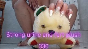 Strong urine and fart plush 330