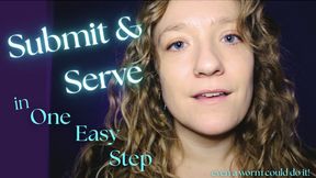 Submit and Serve in One Easy Step