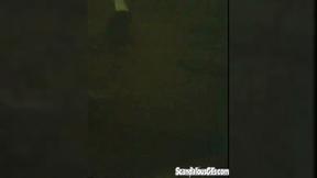 ”Piss fetish office tart peeing in the pot”