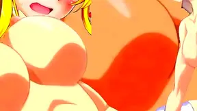 Curvy Hentai Beauty Gets Pounded Rought from Behind with Explosive creampie